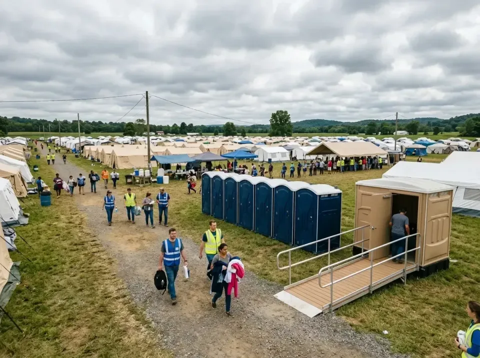 disaster-relief-camp-restrooms-010 — frequently asked questions, Dumpster & Portable Bathrooms Rental in Fair Oaks Ranch, TX